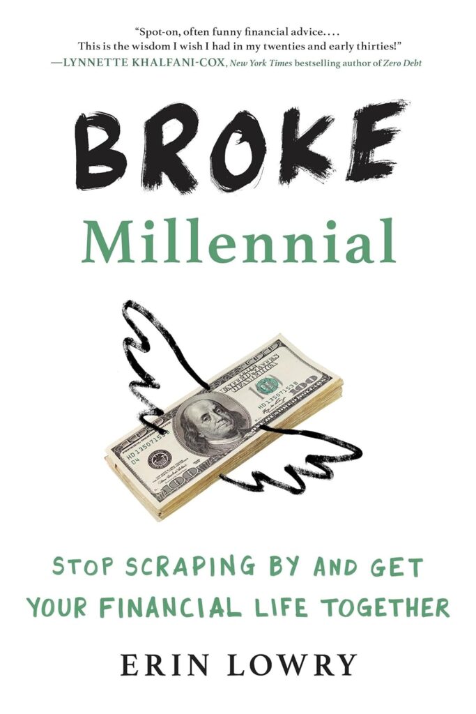 Broke Millennials Book by Erin Lowry